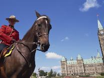 Royal Canadian Mounted Policeman Outside the Parliament Building in Ottawa, Ontario, Canada-Winter Timothy-Photographic Print