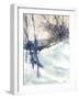 Winter Trail-null-Framed Giclee Print