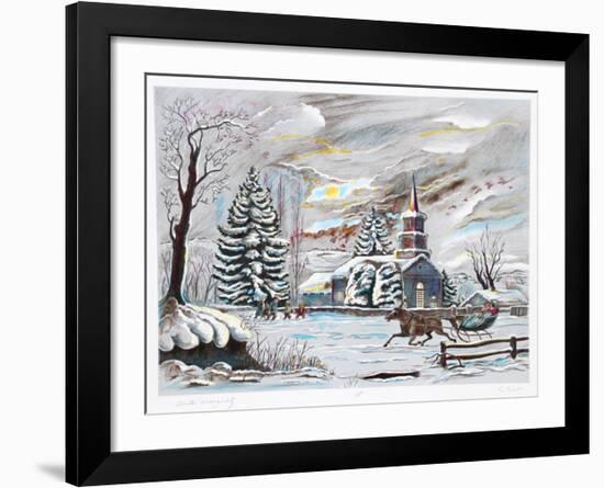 Winter Tranquility-Bogdan Grom-Framed Limited Edition