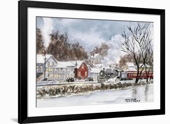 Winter Travel-Stanton Manolakas-Framed Giclee Print