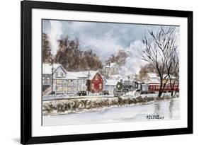 Winter Travel-Stanton Manolakas-Framed Giclee Print