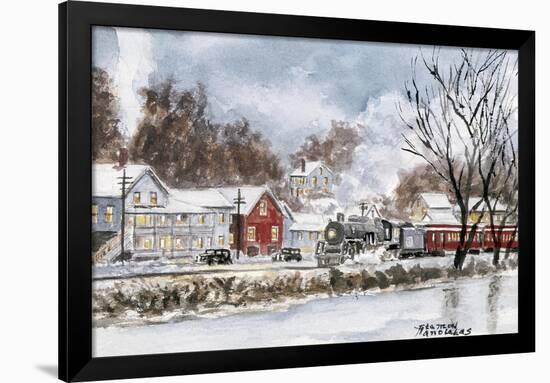 Winter Travel-Stanton Manolakas-Framed Giclee Print