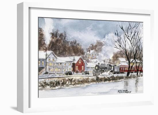 Winter Travel-Stanton Manolakas-Framed Giclee Print