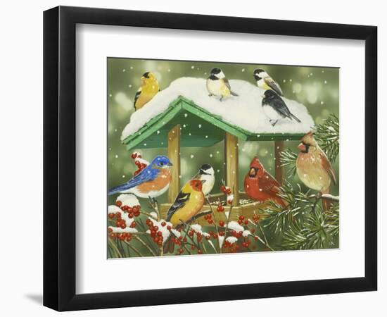 Winter Treats-William Vanderdasson-Framed Giclee Print