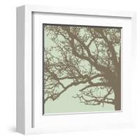 Winter Tree III-Erin Clark-Framed Giclee Print