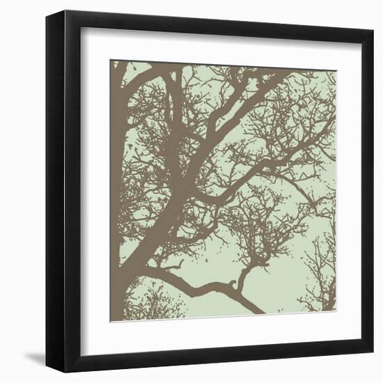 Winter Tree IV-Erin Clark-Framed Giclee Print