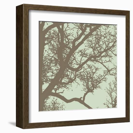 Winter Tree IV-Erin Clark-Framed Giclee Print