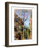 Winter Tree, Paris, France-Nicolas Hugo-Framed Giclee Print