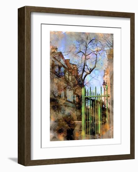 Winter Tree, Paris, France-Nicolas Hugo-Framed Giclee Print