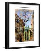 Winter Tree, Paris, France-Nicolas Hugo-Framed Giclee Print