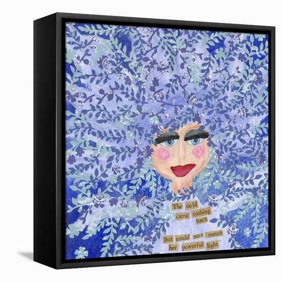 Winter Tree-Cherie Burbach-Framed Stretched Canvas