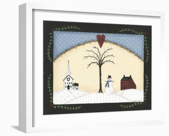 Winter Tree-Debbie McMaster-Framed Giclee Print