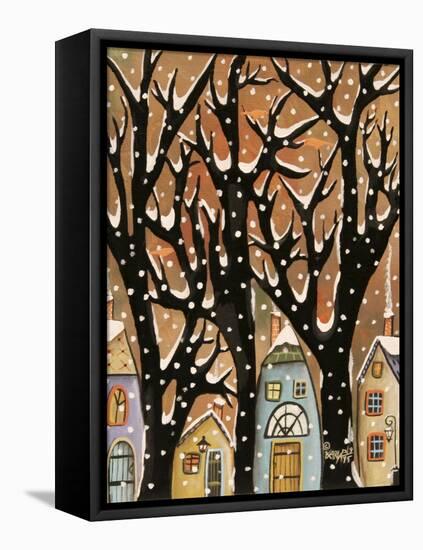 Winter Trees 1-Karla Gerard-Framed Stretched Canvas