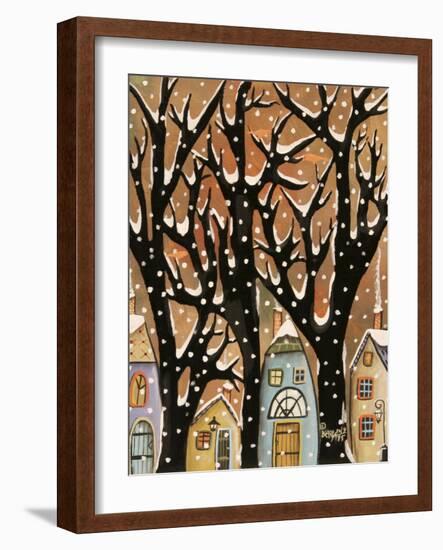 Winter Trees 1-Karla Gerard-Framed Giclee Print