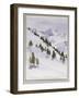 Winter Trees, Haute Nandez, Switzerland, 1989-Sarah Butterfield-Framed Giclee Print