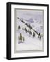 Winter Trees, Haute Nandez, Switzerland, 1989-Sarah Butterfield-Framed Giclee Print