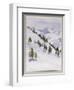 Winter Trees, Haute Nandez, Switzerland, 1989-Sarah Butterfield-Framed Giclee Print