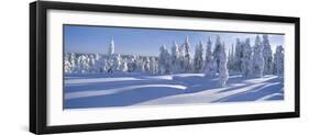 Winter Trees Sweden-Panoramic Images-Framed Photographic Print