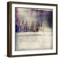 Winter Trees-Christine O’Brien-Framed Giclee Print