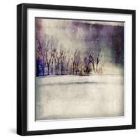 Winter Trees-Christine O’Brien-Framed Giclee Print