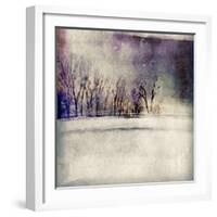 Winter Trees-Christine O’Brien-Framed Giclee Print