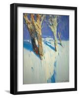 Winter Trees-Vahe Yeremyan-Framed Art Print