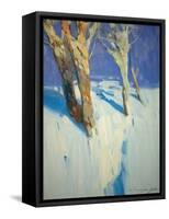 Winter Trees-Vahe Yeremyan-Framed Stretched Canvas