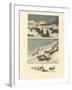 Winter Trips in Lapland-null-Framed Giclee Print