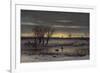 Winter Twilight Near Albany, 1858-George Henry Boughton-Framed Giclee Print