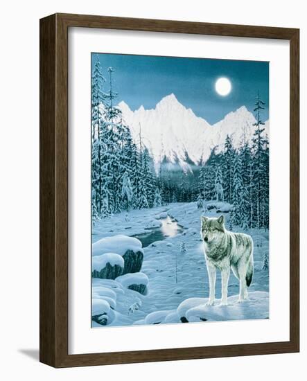 Winter Twilight-Jeff Tift-Framed Giclee Print