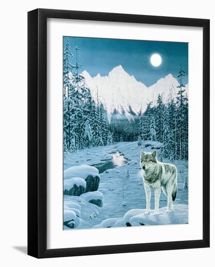 Winter Twilight-Jeff Tift-Framed Giclee Print