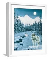 Winter Twilight-Jeff Tift-Framed Giclee Print