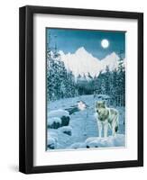 Winter Twilight-Jeff Tift-Framed Giclee Print