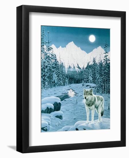 Winter Twilight-Jeff Tift-Framed Giclee Print