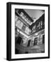 Winter View from Courtyard of the Walls of Rumanian King Carol II's Peles Castle Palace-Margaret Bourke-White-Framed Photographic Print