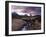 Winter View of Rannoch Moor at Sunset, Near Fort William, Scotland-Lee Frost-Framed Photographic Print