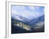 Winter View of Sugarlands Valley, Great Smoky Mountains National Park, Tennessee, USA-Adam Jones-Framed Photographic Print