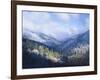 Winter View of Sugarlands Valley, Great Smoky Mountains National Park, Tennessee, USA-Adam Jones-Framed Photographic Print