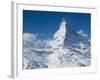 Winter View of The Matterhorn, Blauherd, Zermatt, Valais, Wallis, Switzerland-Walter Bibikow-Framed Photographic Print