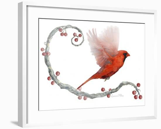 Winter Visitor-Art and a Little Magic-Framed Giclee Print