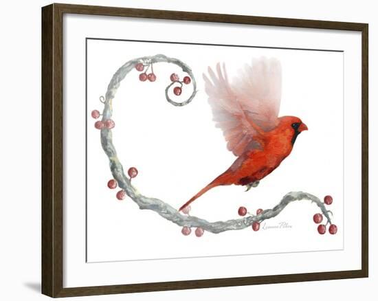 Winter Visitor-Art and a Little Magic-Framed Giclee Print