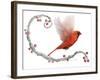 Winter Visitor-Art and a Little Magic-Framed Giclee Print