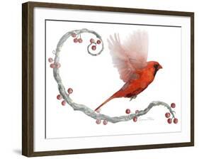 Winter Visitor-Art and a Little Magic-Framed Giclee Print