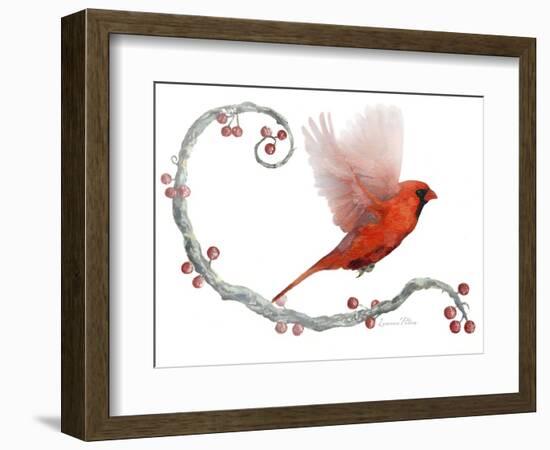 Winter Visitor-Art and a Little Magic-Framed Giclee Print