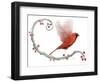 Winter Visitor-Art and a Little Magic-Framed Giclee Print