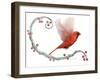 Winter Visitor-Art and a Little Magic-Framed Giclee Print