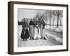 Winter, Volendam, Netherlands, C1934-null-Framed Giclee Print