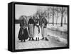 Winter, Volendam, Netherlands, C1934-null-Framed Stretched Canvas