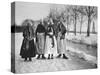 Winter, Volendam, Netherlands, C1934-null-Stretched Canvas