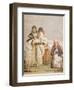 Winter Walk-Giambattista Tiepolo-Framed Premium Giclee Print